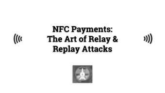 NFC Payments:  The Art of Relay &amp;  Replay Attacks  Who am I?   Security Researcher