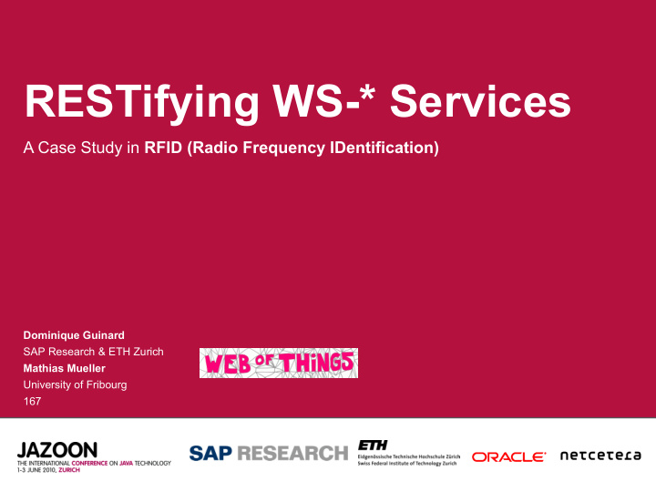 restifying ws services