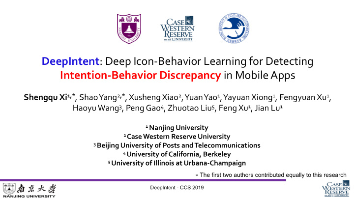 deepintent deep icon behavior learning for detecting