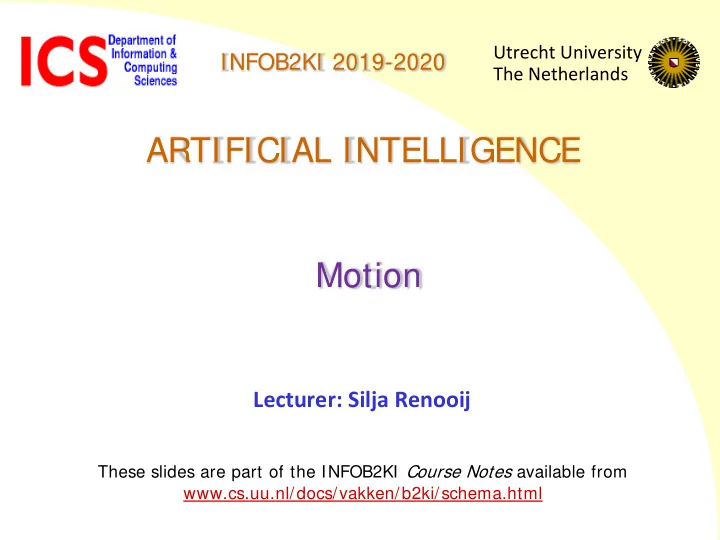 artificial intelligence motion