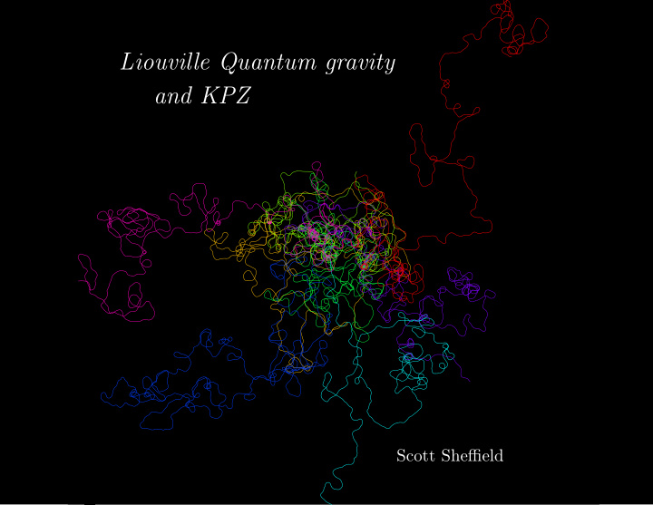liouville quantum gravity and kpz