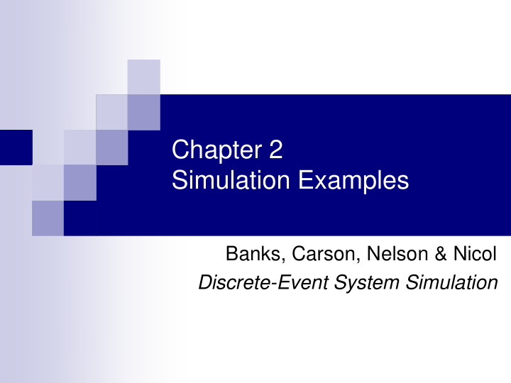 simulation examples