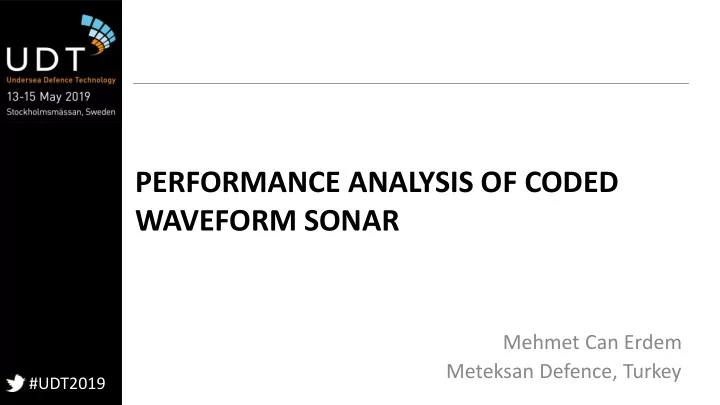 waveform sonar