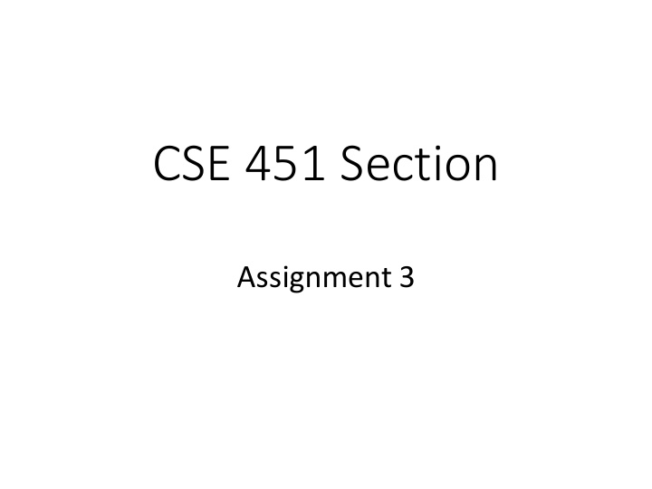 cse 451 section