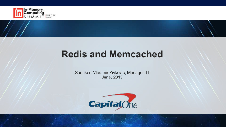 redis and memcached