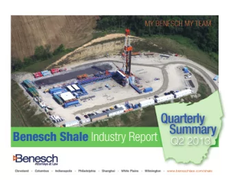 2  1. Top Issues and Considerations  Top Issues  Considerations Aubrey McClendon starts new