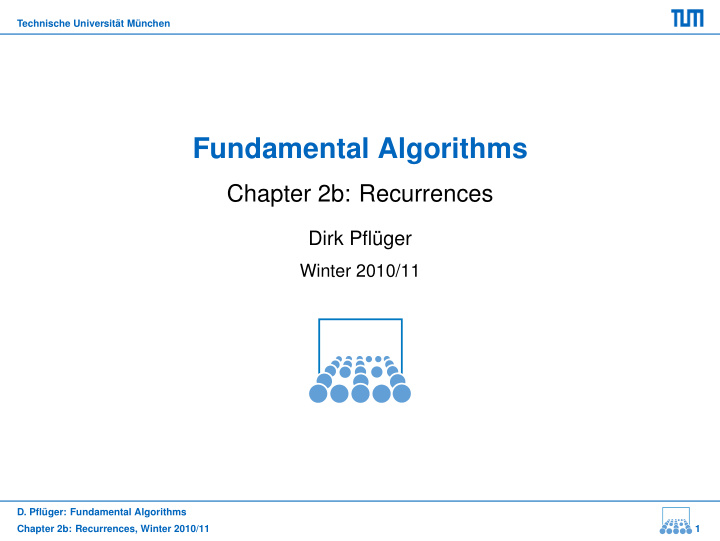 fundamental algorithms