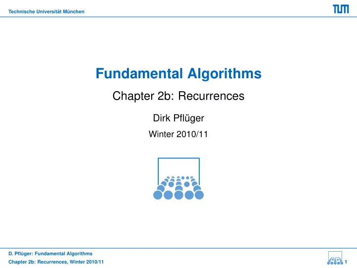 fundamental algorithms
