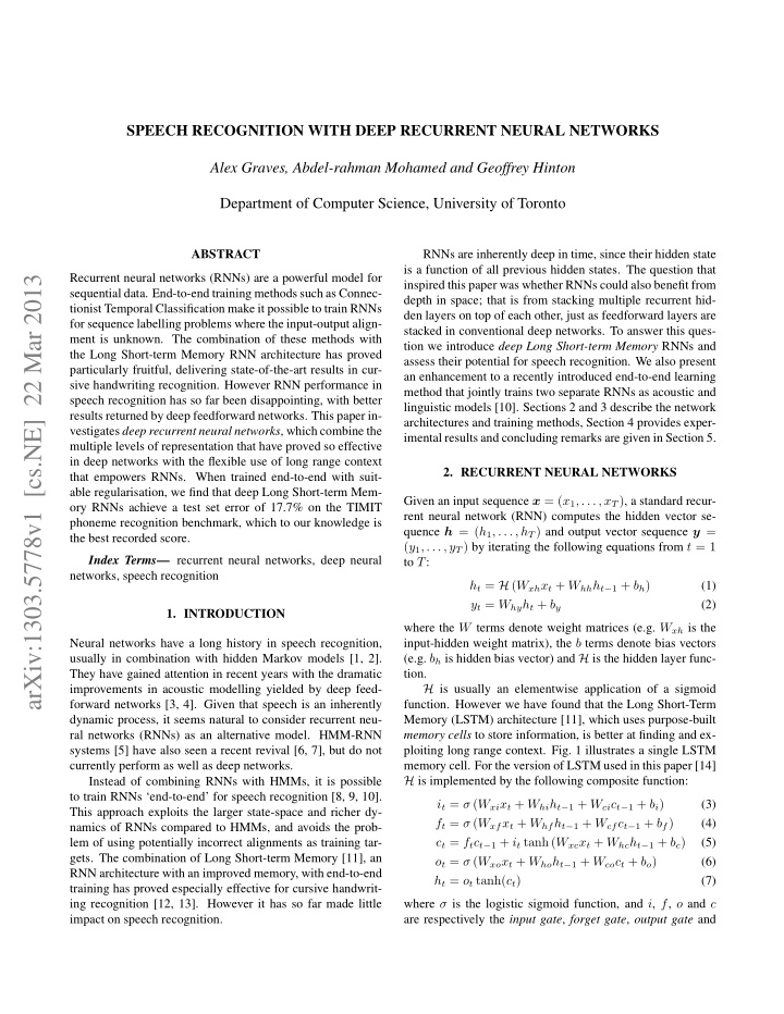 arxiv 1303 5778v1 cs ne 22 mar 2013