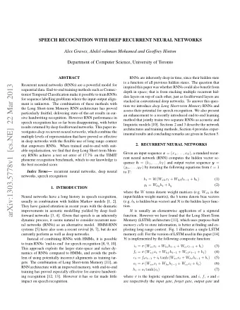 arXiv:1303.5778v1  [cs.NE]  22 Mar 2013  Recurrent neural networks (RNNs) are a powerful model for