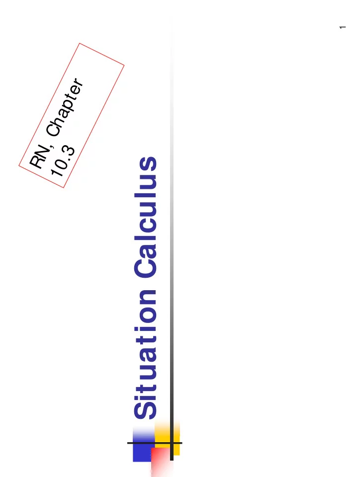 situation calculus logical agents
