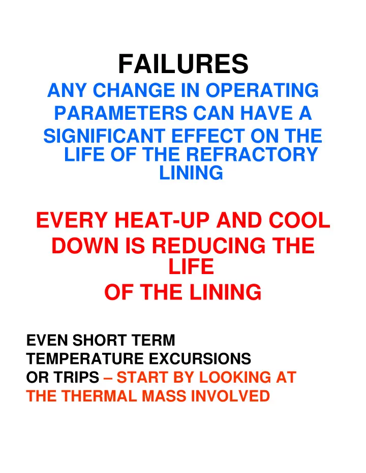 failures