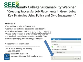 Feb 16, 2012  Please mute yourself in order to keep interference  and feedback to a minimum