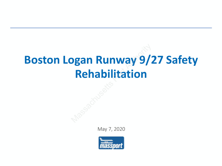 boston logan runway 9 27 safety