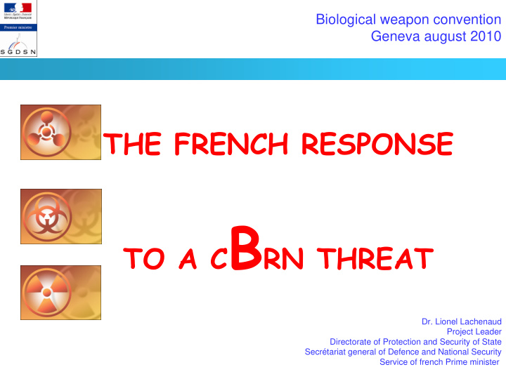 french doctrine preventive plans and intervention plans