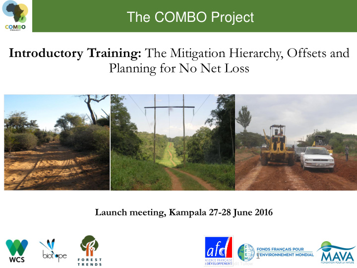 the combo project introductory training the mitigation
