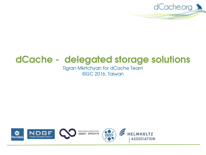 dcache delegated storage solutions