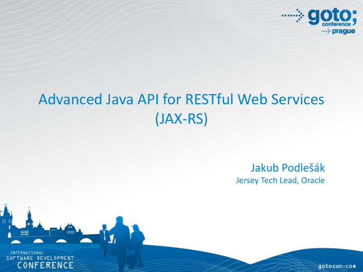 advanced java api for restful web services jax rs