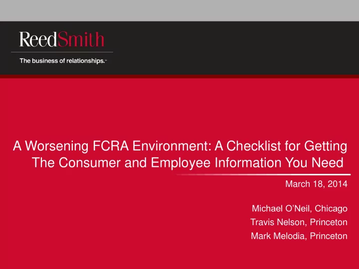 broadening definition of data subject to fcra