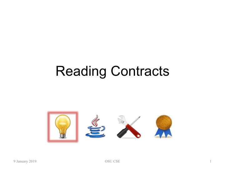 reading contracts
