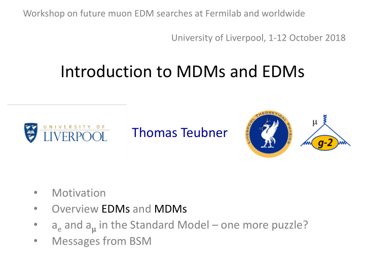 introduction to mdms and edms