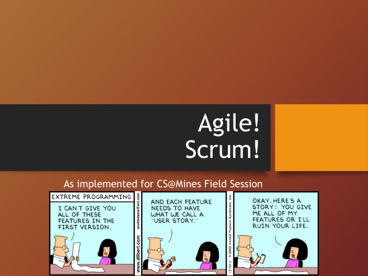 agile scrum