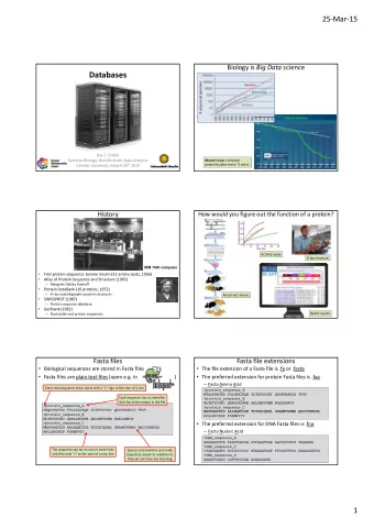 Databases # sequenced genomes Bas E. Dutilh Systems Biology: Bioinformatic Data Analysis Moore's