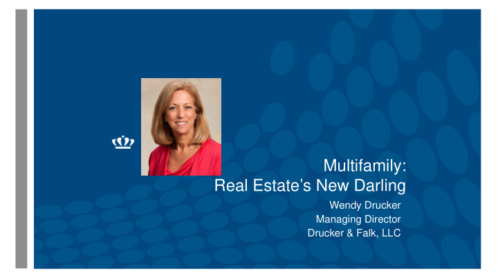 multifamily real estate s new darling