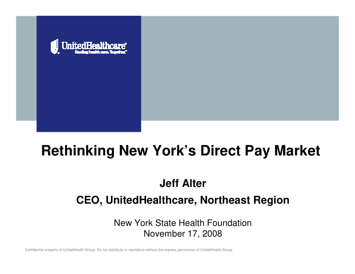 rethinking new york s direct pay market