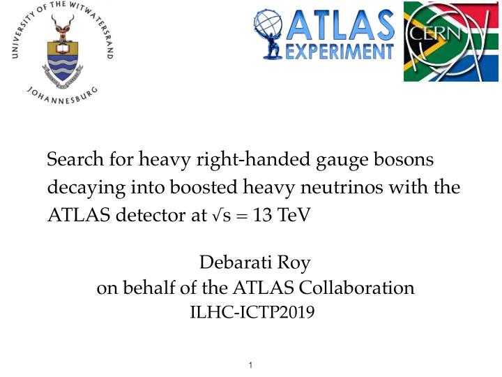 search for heavy right handed gauge bosons decaying into