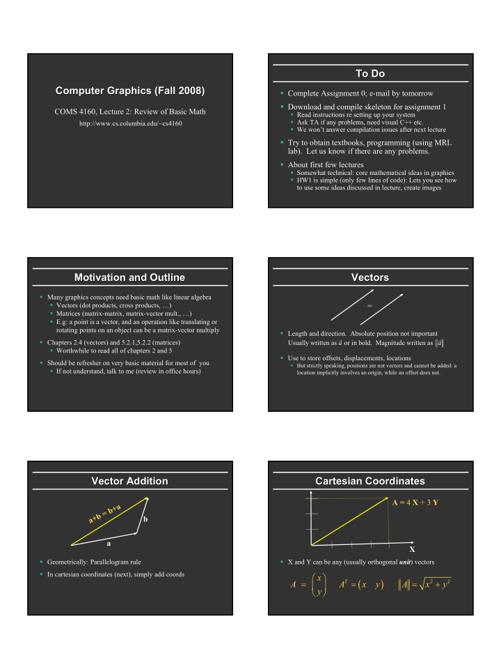 t 2 2 a a x y a x y y vector multiplication dot scalar