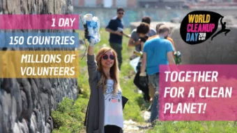 KRIS HAAMER  KADRI MARIPUU  www.worldcleanupday.org  @worldcleanupday  The worlds  biggest