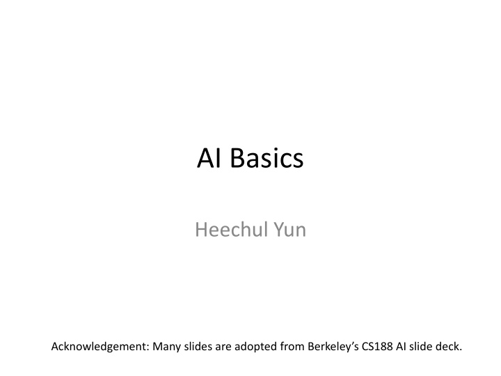 ai basics