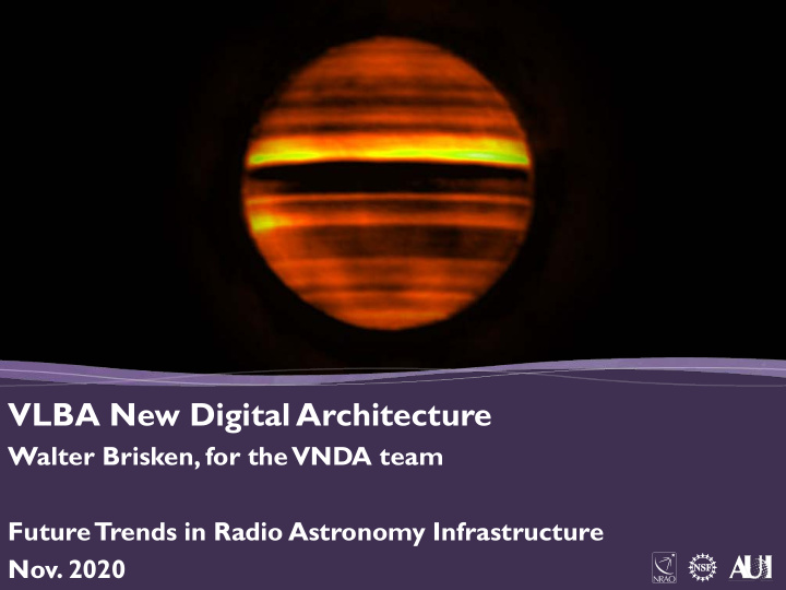 vlba new digital architecture