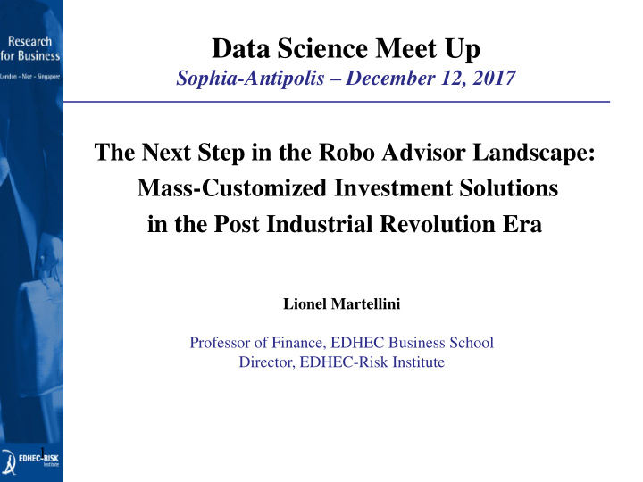 data science meet up