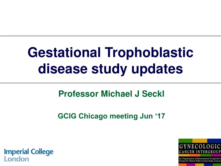 disease study updates