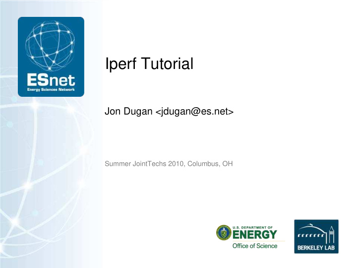 iperf tutorial