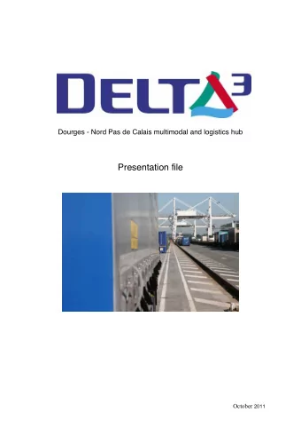 Presentation file October 2011  TABLE OF CONTENTS 3 INTRODUCTION