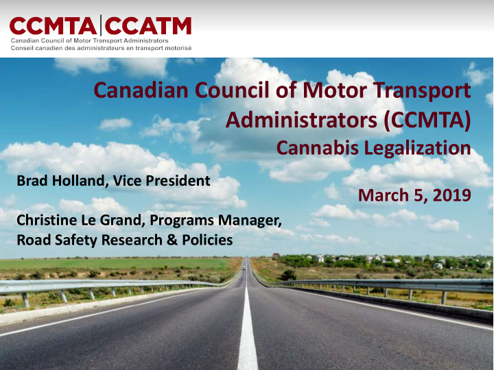 canadian council of motor transport