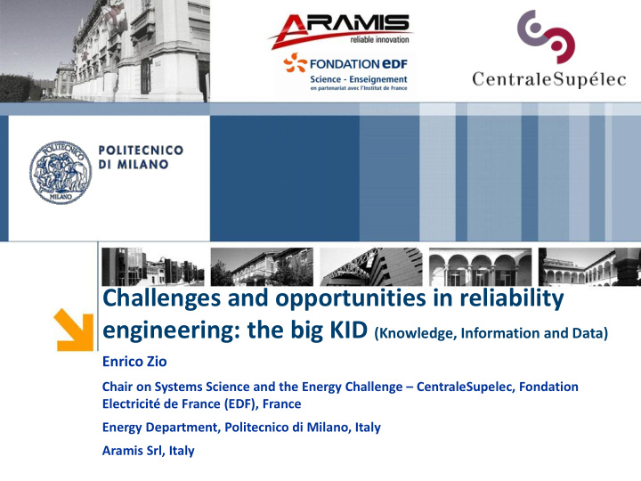 challenges and opportunities in reliability