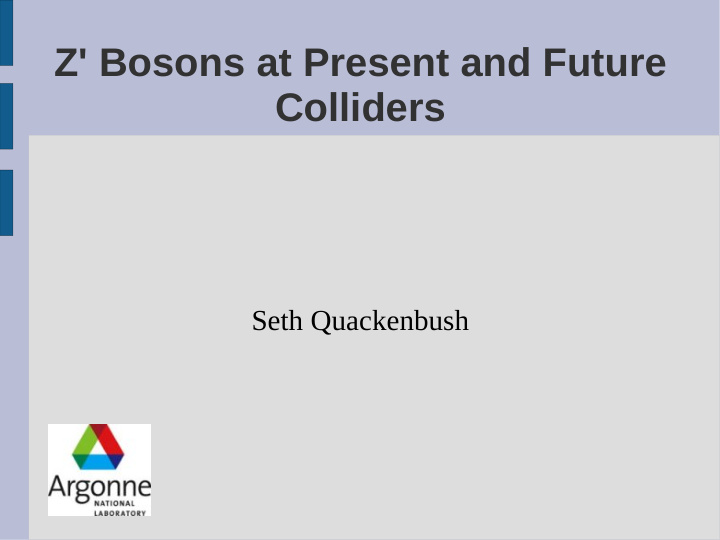 z bosons at present and future colliders