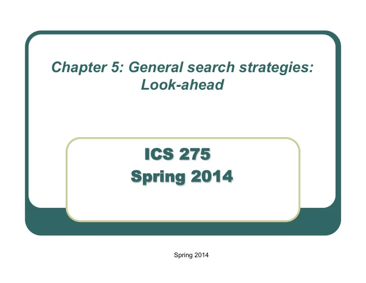 ics 275 275 spr pring ing 2014 2014