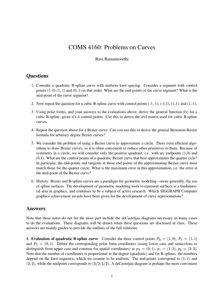 coms 4160 problems on curves