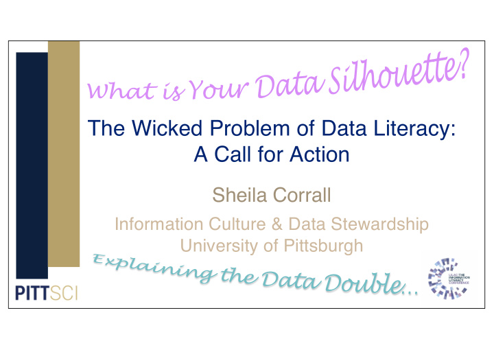 the wicked problem of data literacy a call for action