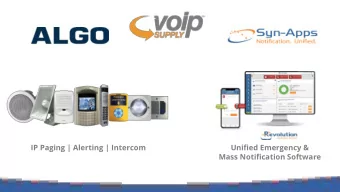 IP Paging | Alerting | Intercom  Unified Emergency &amp;  Mass Notification Software  We Are VoIP
