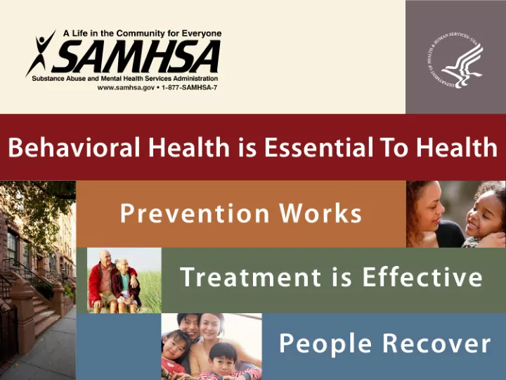 proposed rule updating the substance abuse