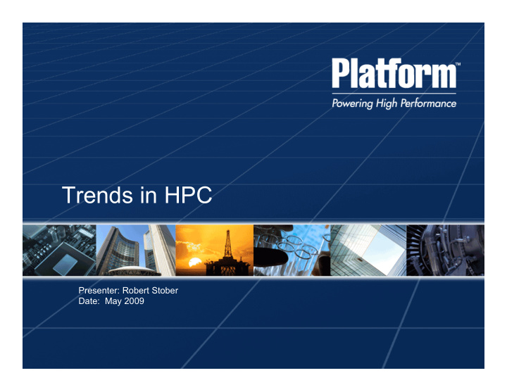 trends in hpc