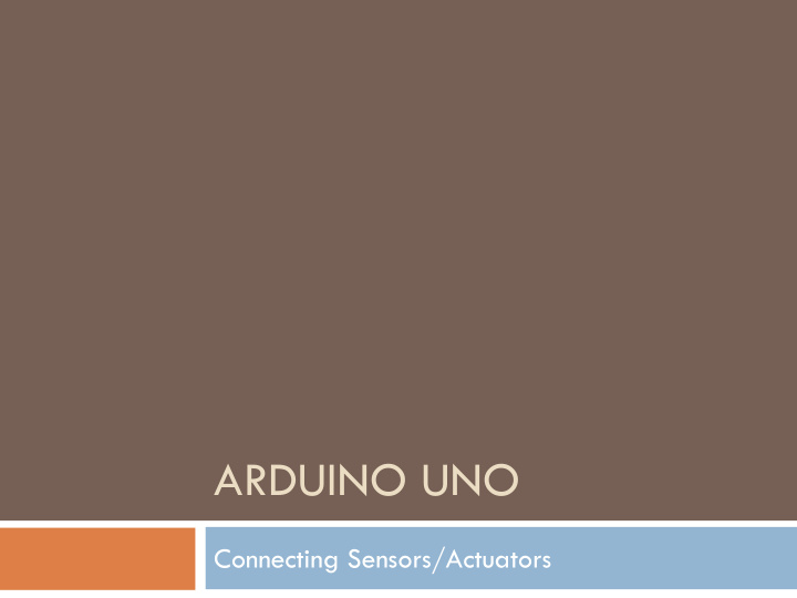 arduino uno