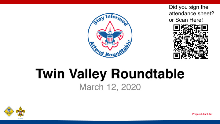 twin valley roundtable