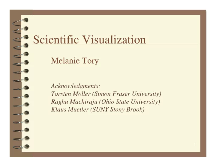 scientific visualization